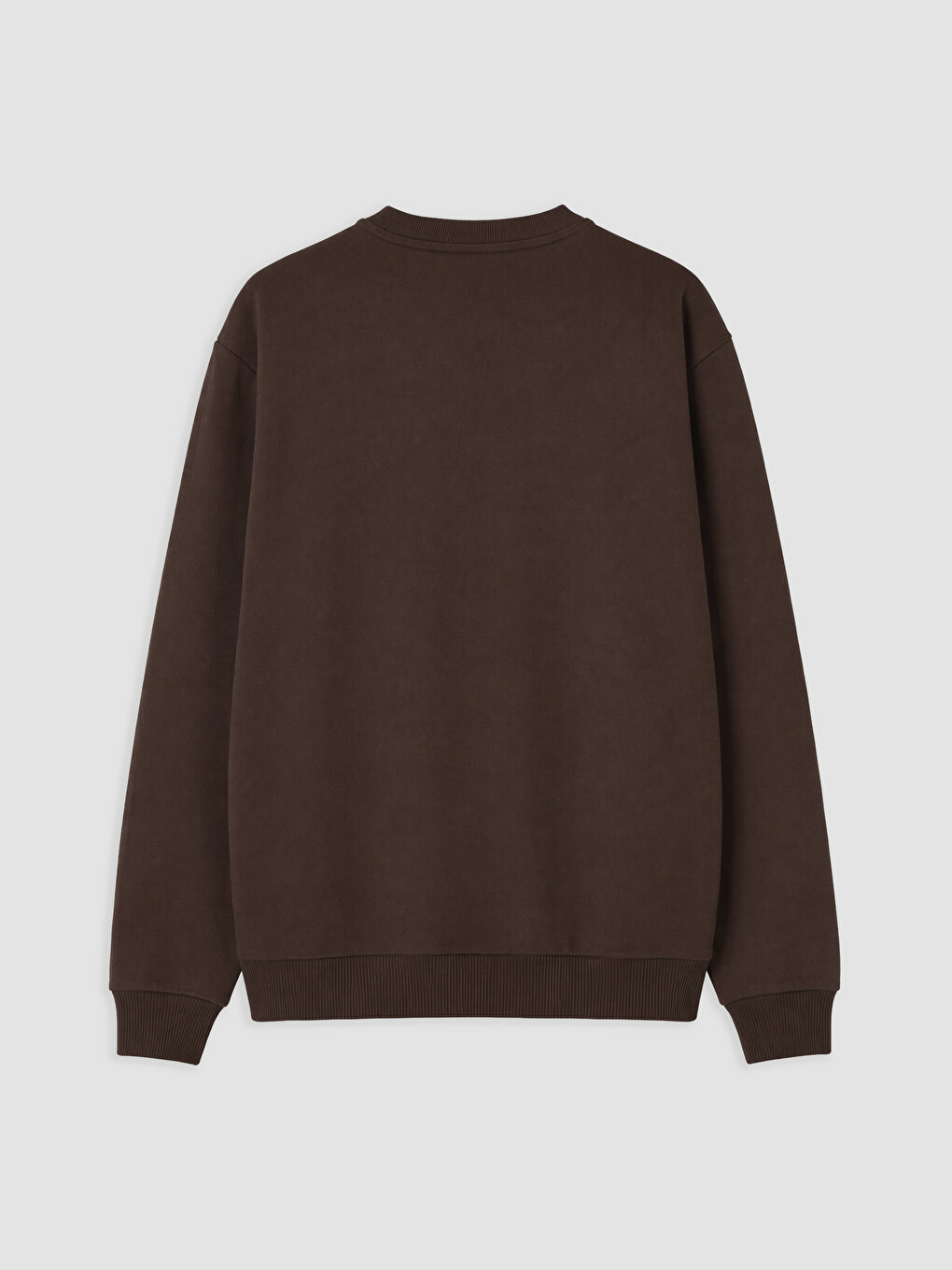 Man Brown Sweatshirt-1