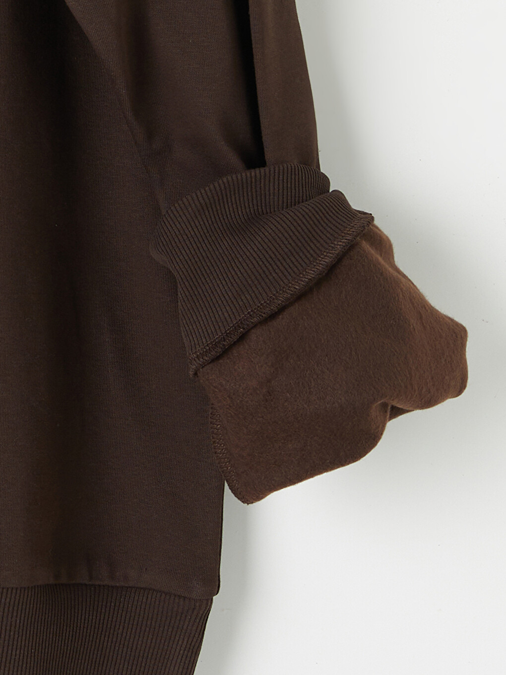Man Brown Sweatshirt-3