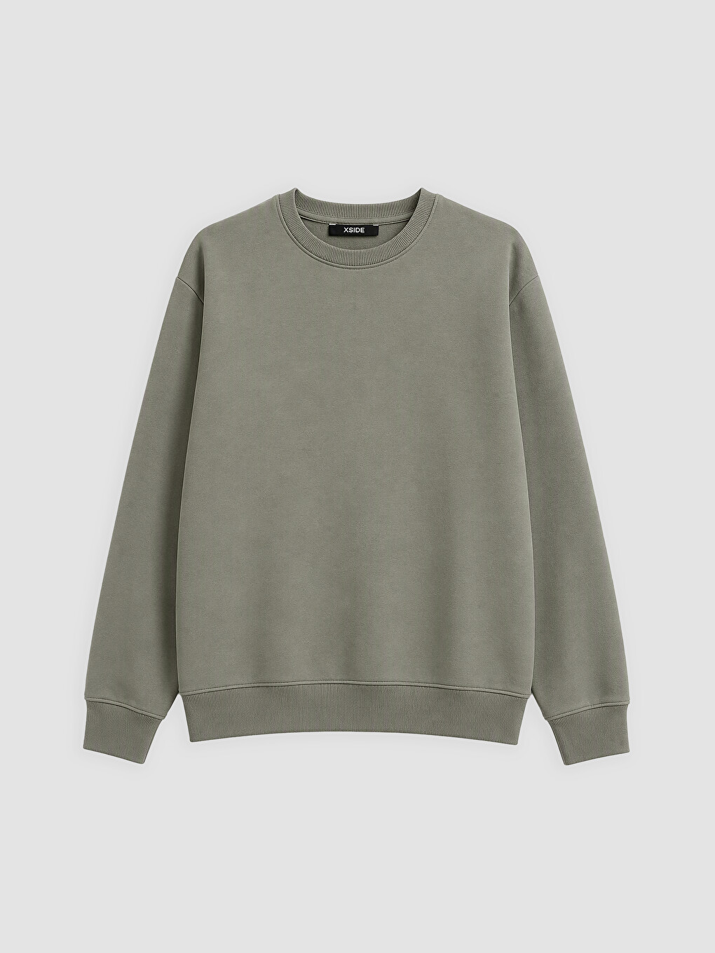 Crew Neck Men's Thick Sweatshirt