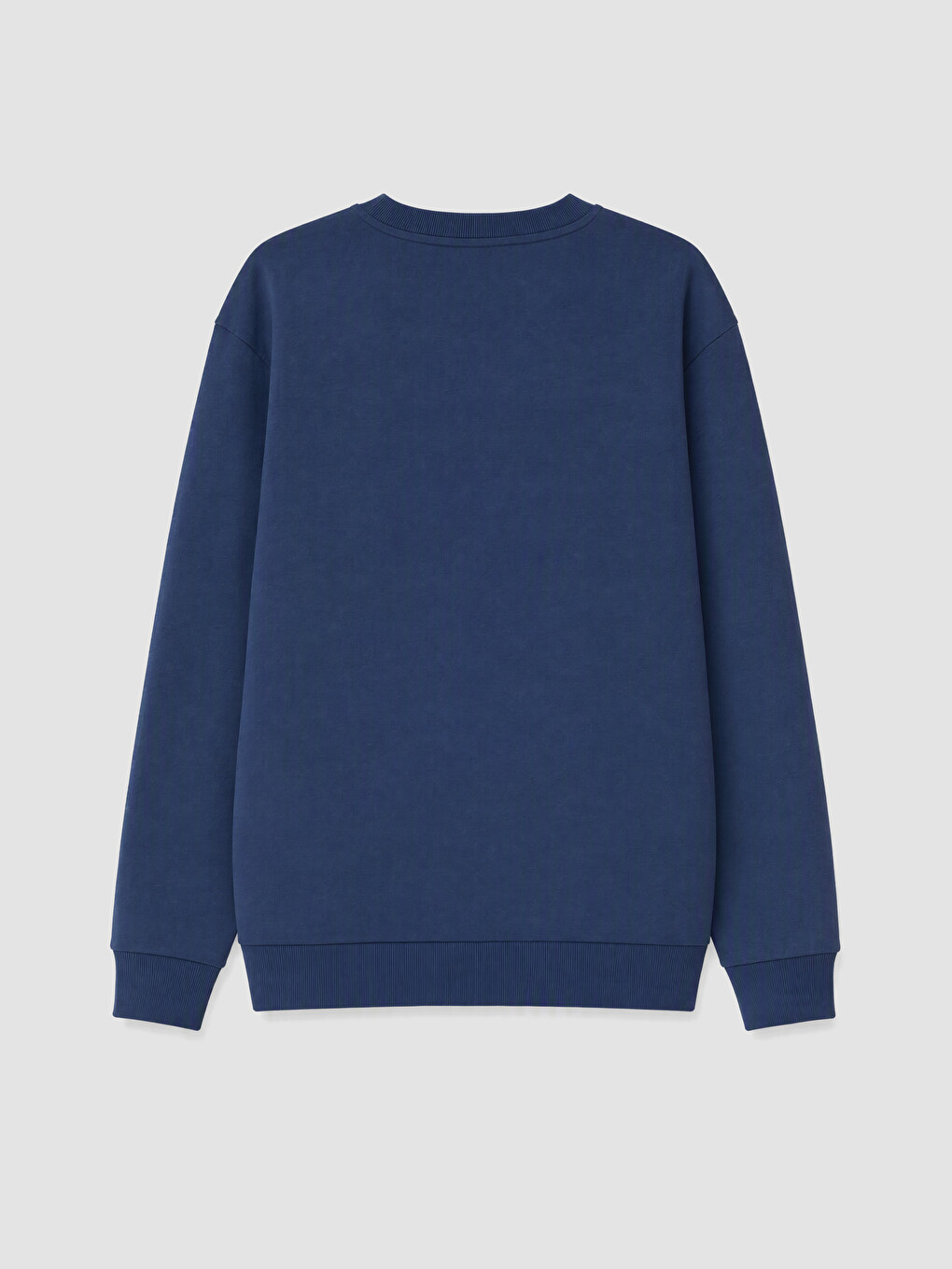 Crew Neck Men's Thick Sweatshirt-4