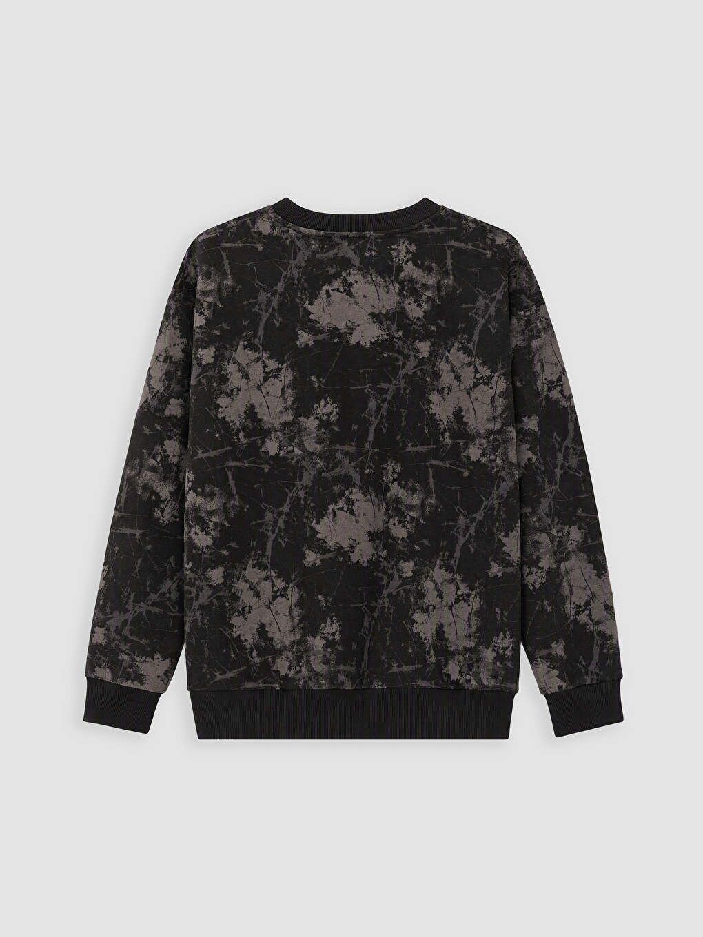 Crew Neck Printed Men's Sweatshirt-6