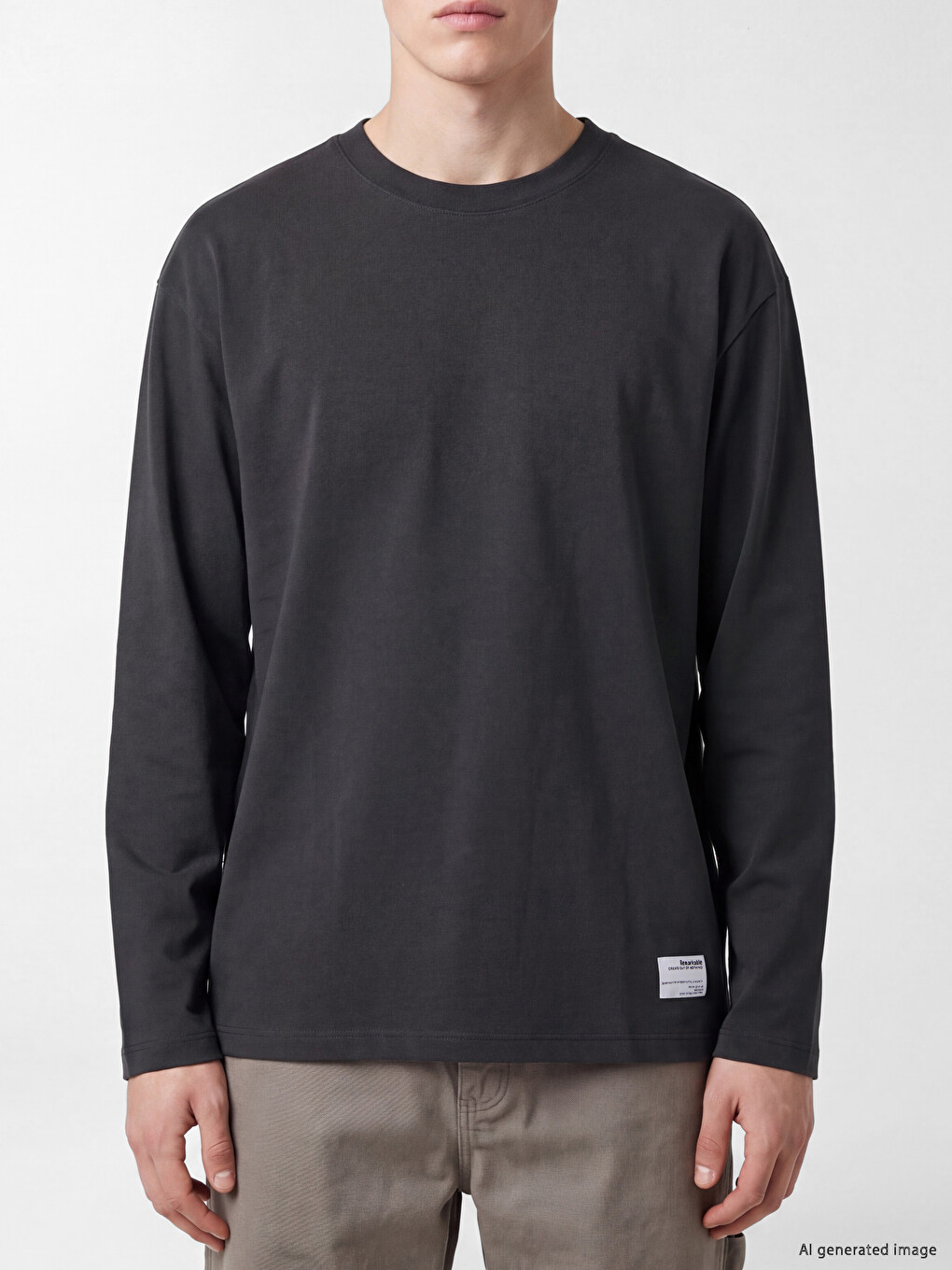Crew Neck Men's Sweatshirt-2