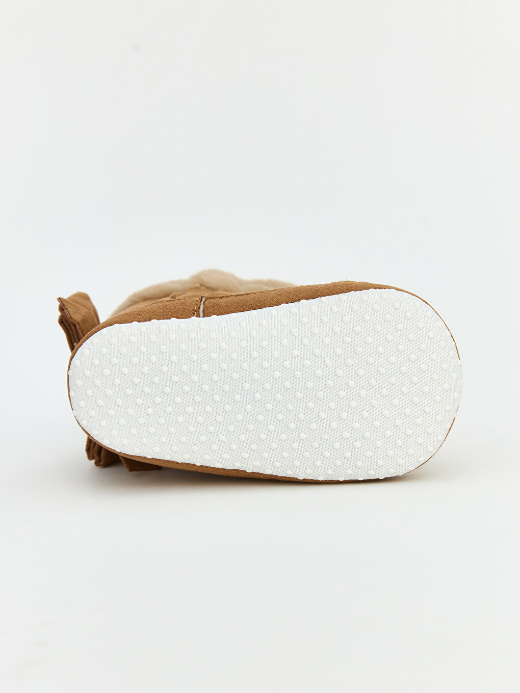 Faux Suede Baby Girl Home Boot-3