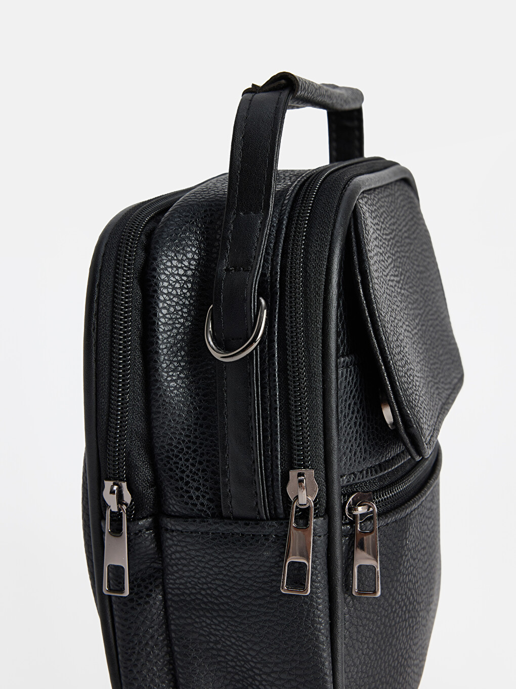 Leather Looking Men's Shoulder Bag-2