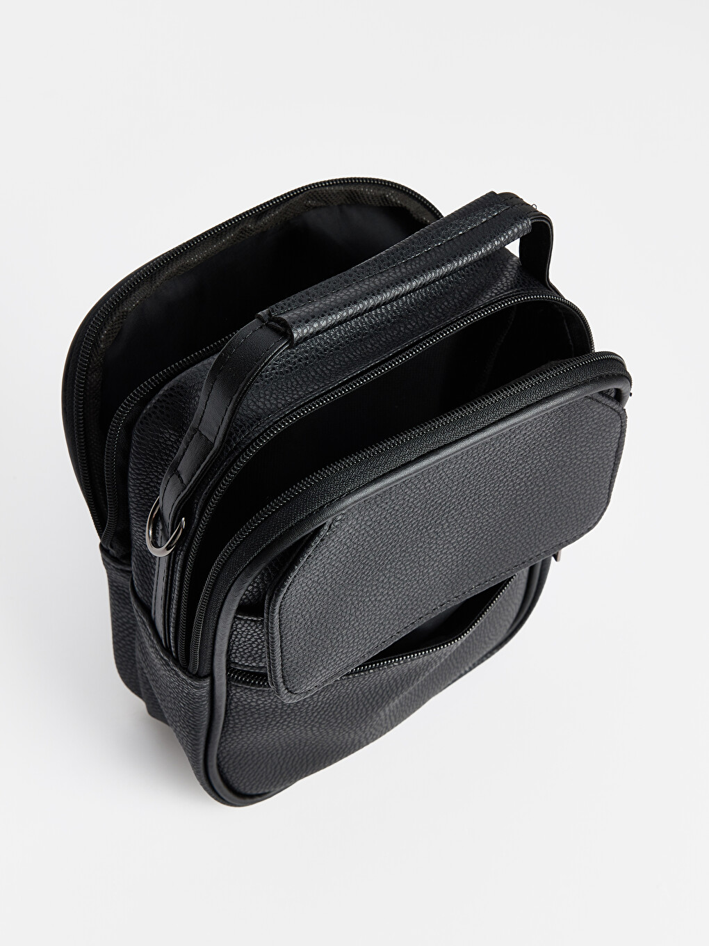 Leather Looking Men's Shoulder Bag-3