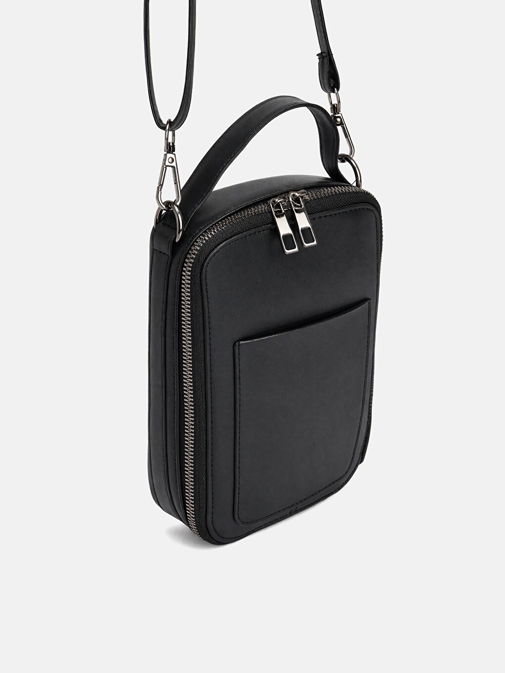 Leather Looking Men's Shoulder Bag-2