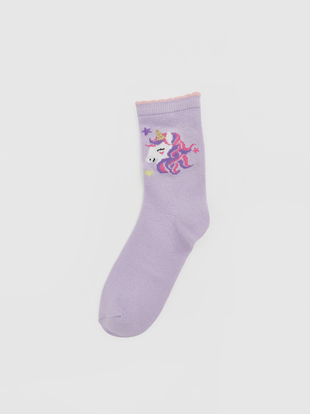 Patterned Girls' Ankle Socks Pack 5-pack-1