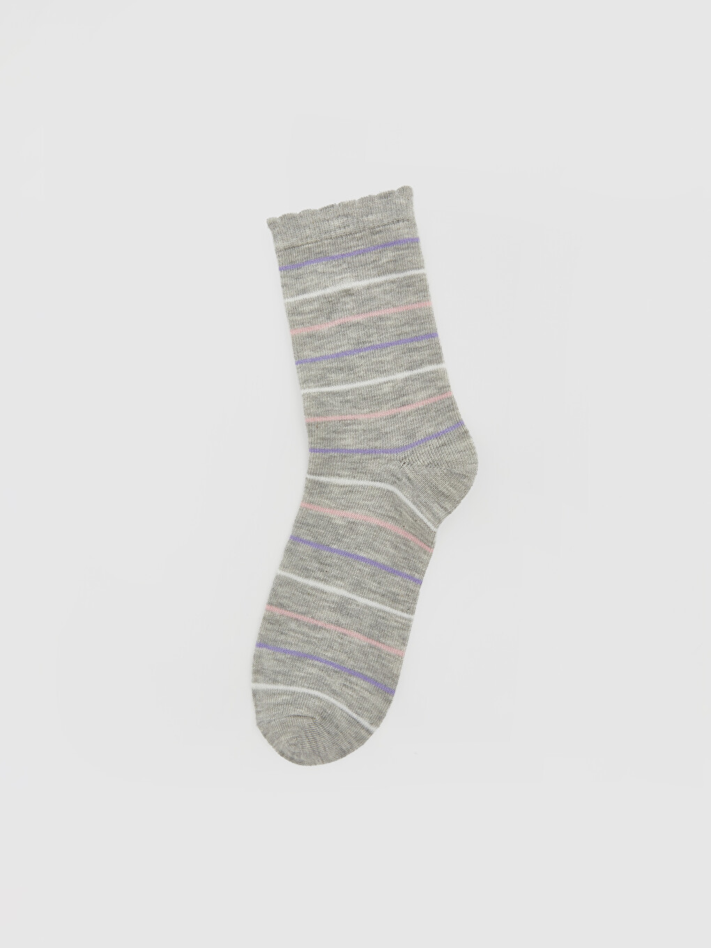 Patterned Girls' Ankle Socks Pack 5-pack-3