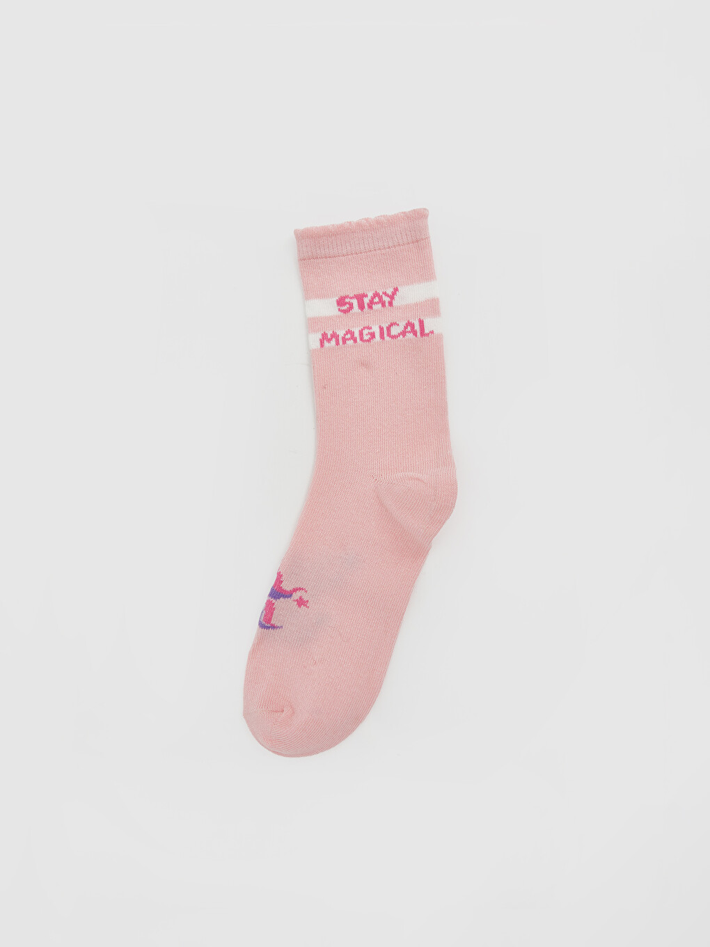 Patterned Girls' Ankle Socks Pack 5-pack-4