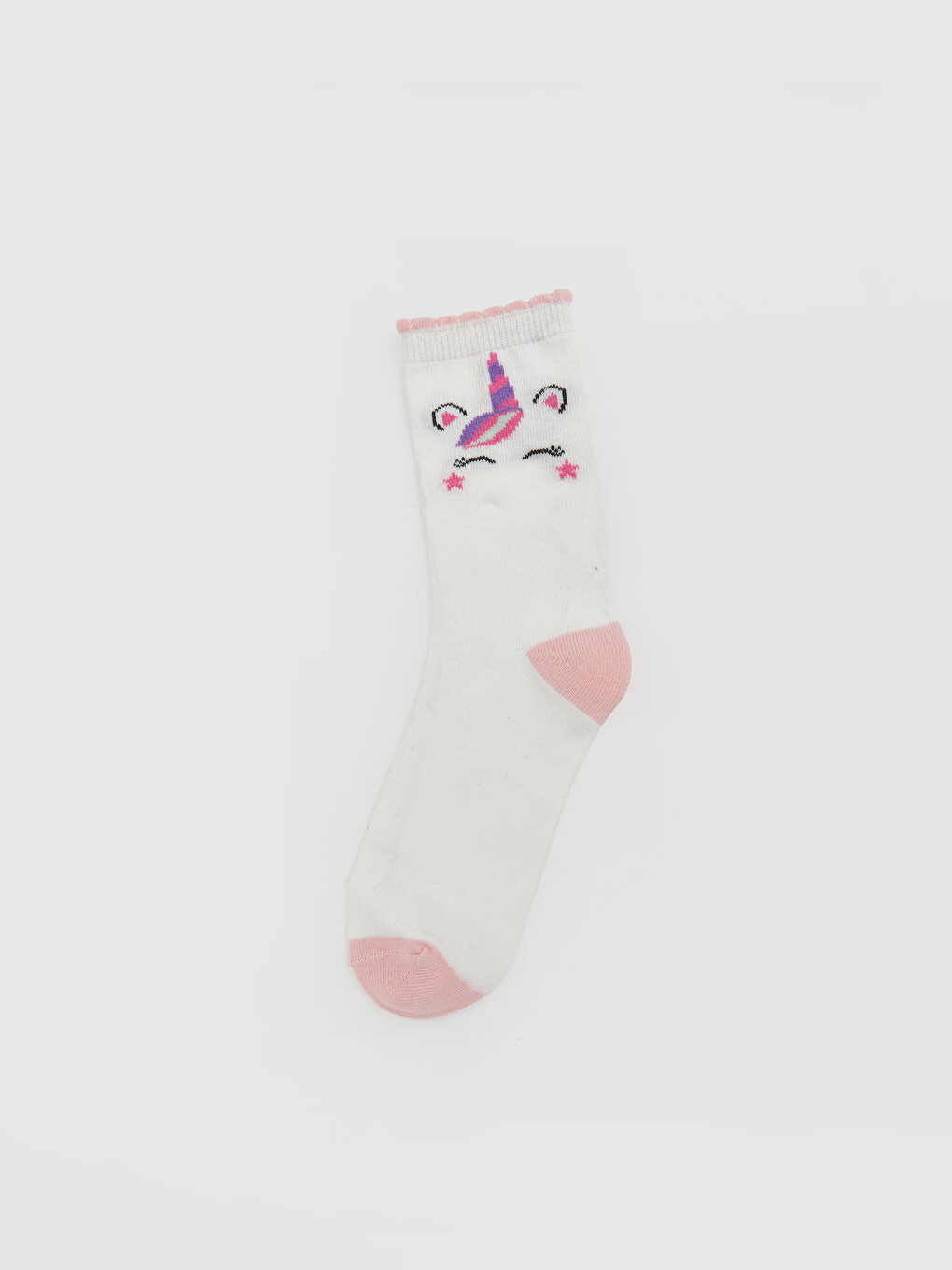 Patterned Girls' Ankle Socks Pack 5-pack-5