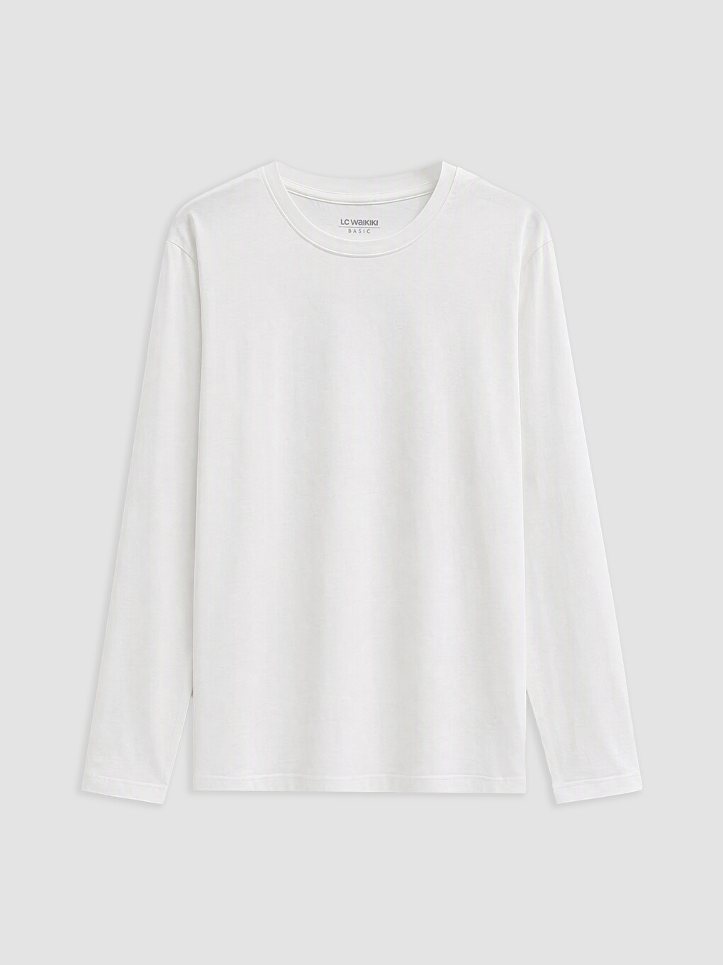 Tricou Bărbați Cu Guler Rotund Din Rib