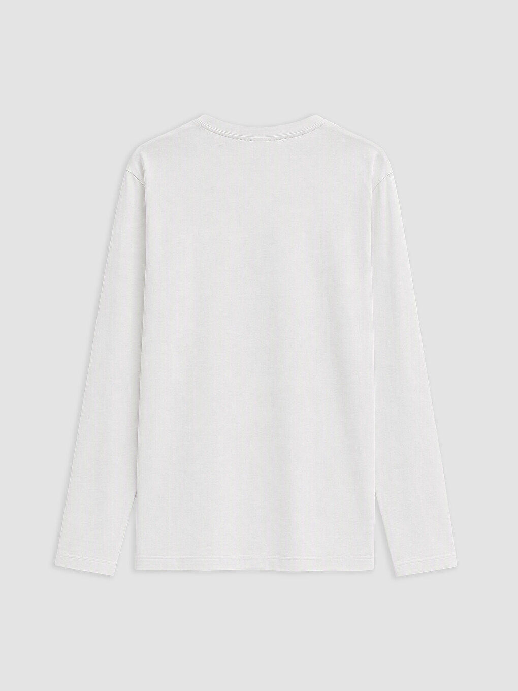 Tricou Bărbați Cu Guler Rotund Din Rib-1