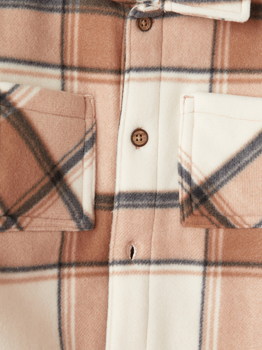 Boy Beige Overshirt-1
