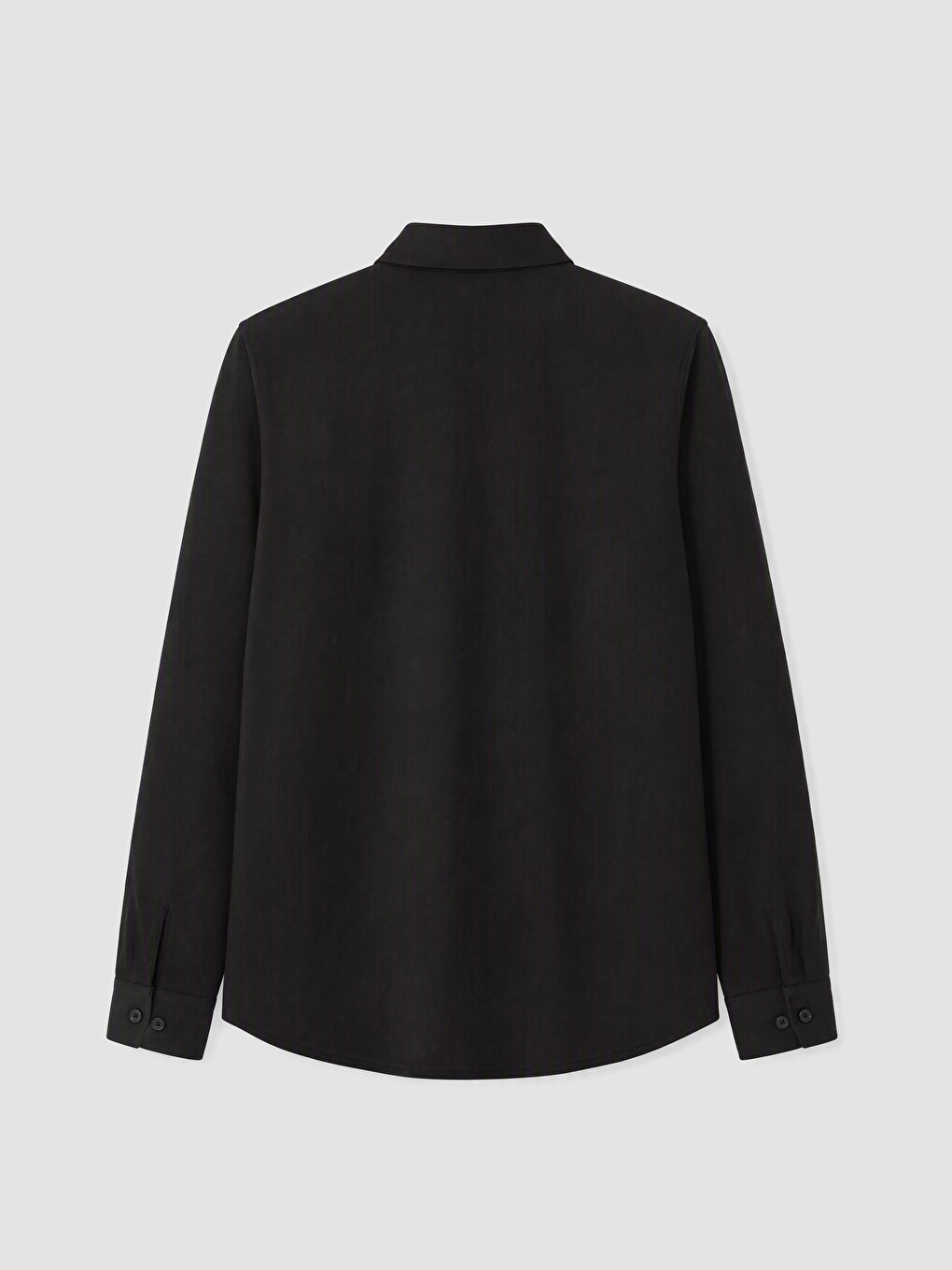 Siyah Slim Fit Erkek Gömlek-2