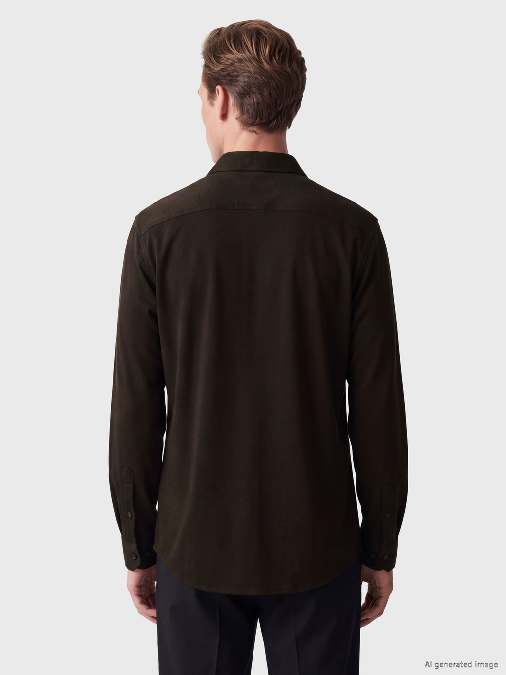 Slim Fit Erkek Gömlek-3
