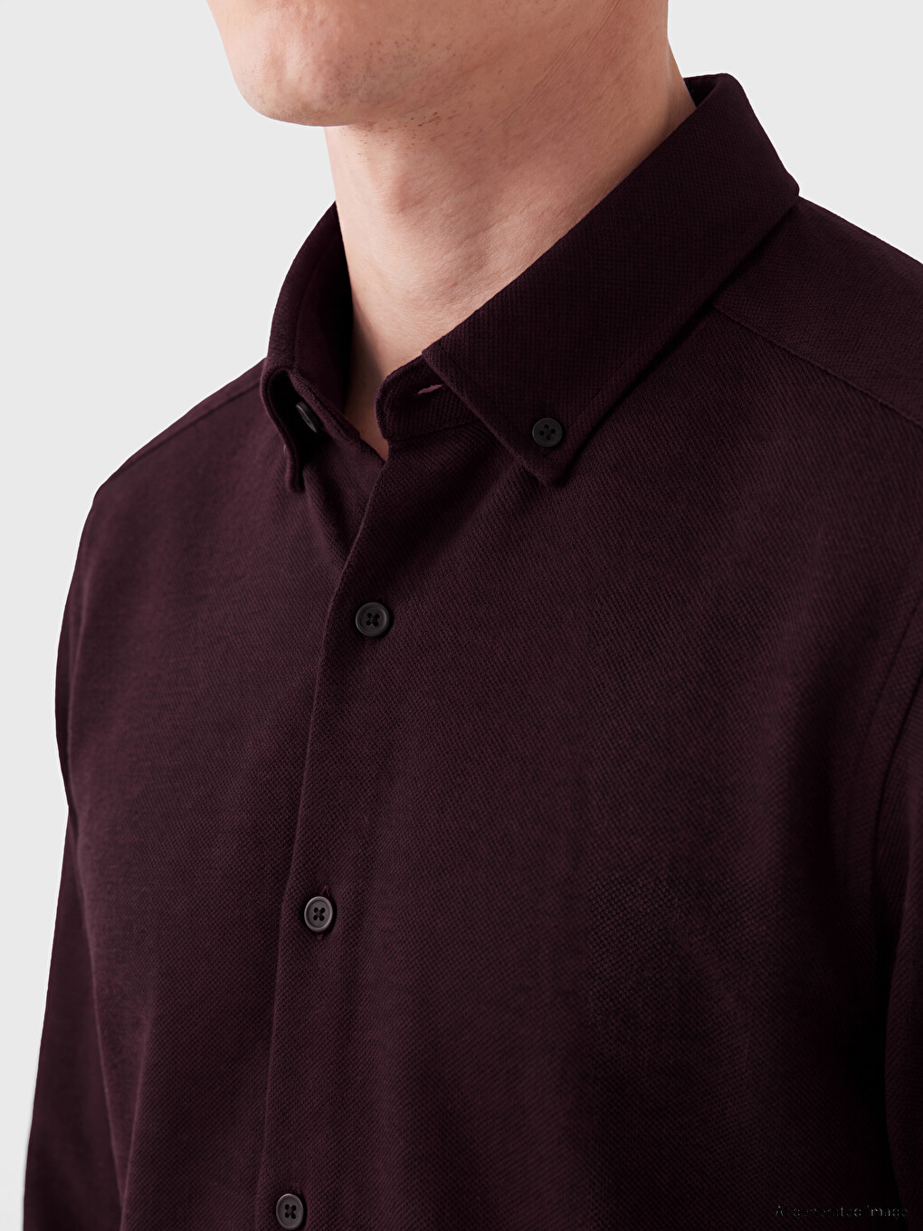 Man Bordeaux Shirt-2