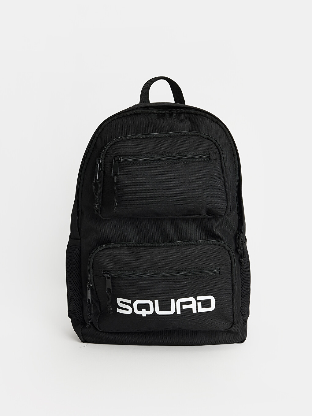 Slogan Printed Multi-compartment Boys' School Bag