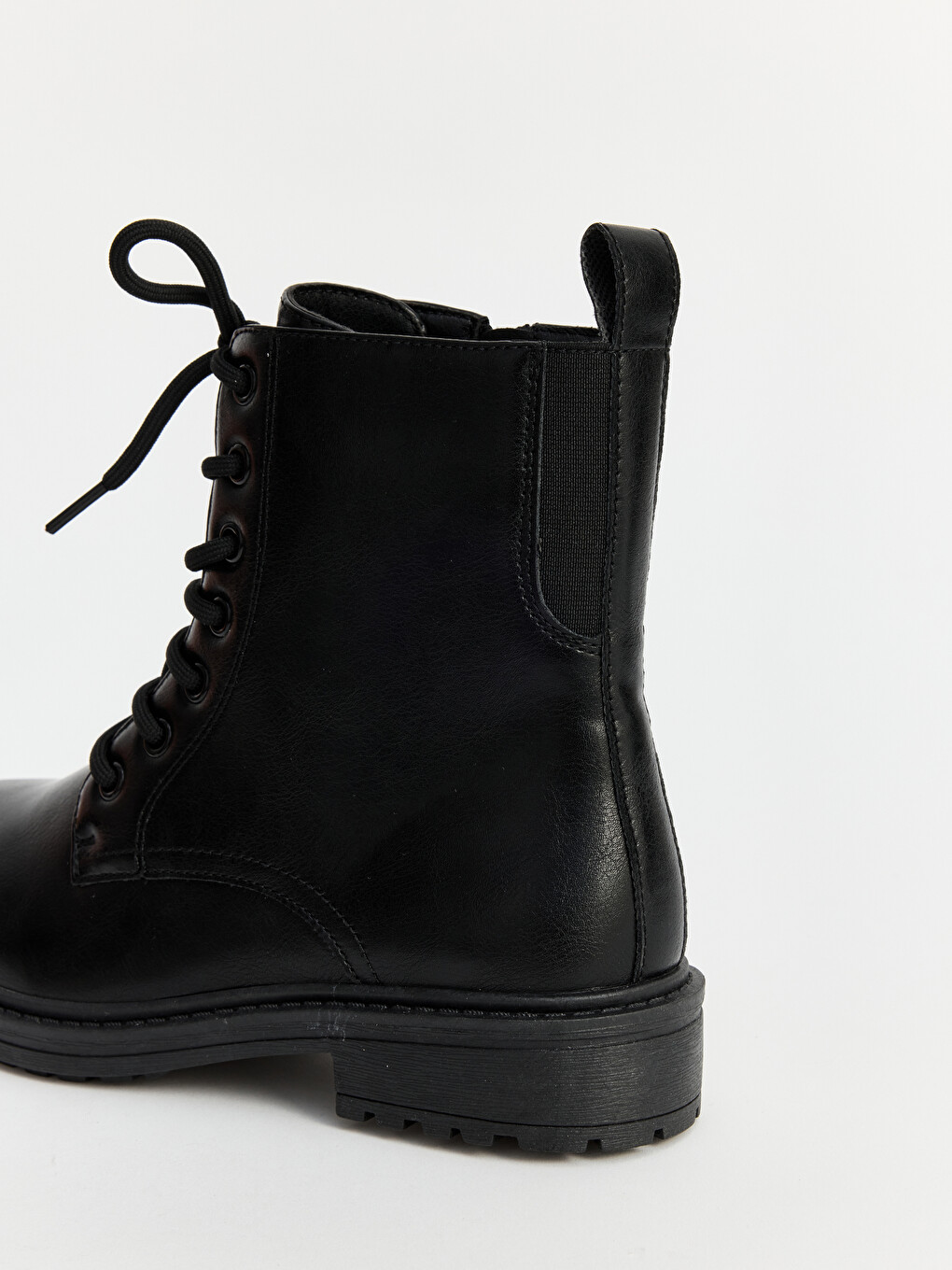 Laced And Zippered Women's Boot-1