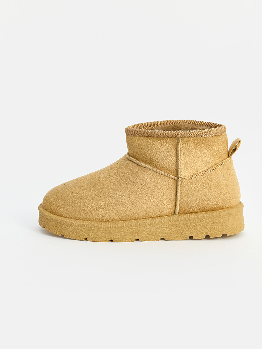 Suede Look Thick Soled Women's Boot-1