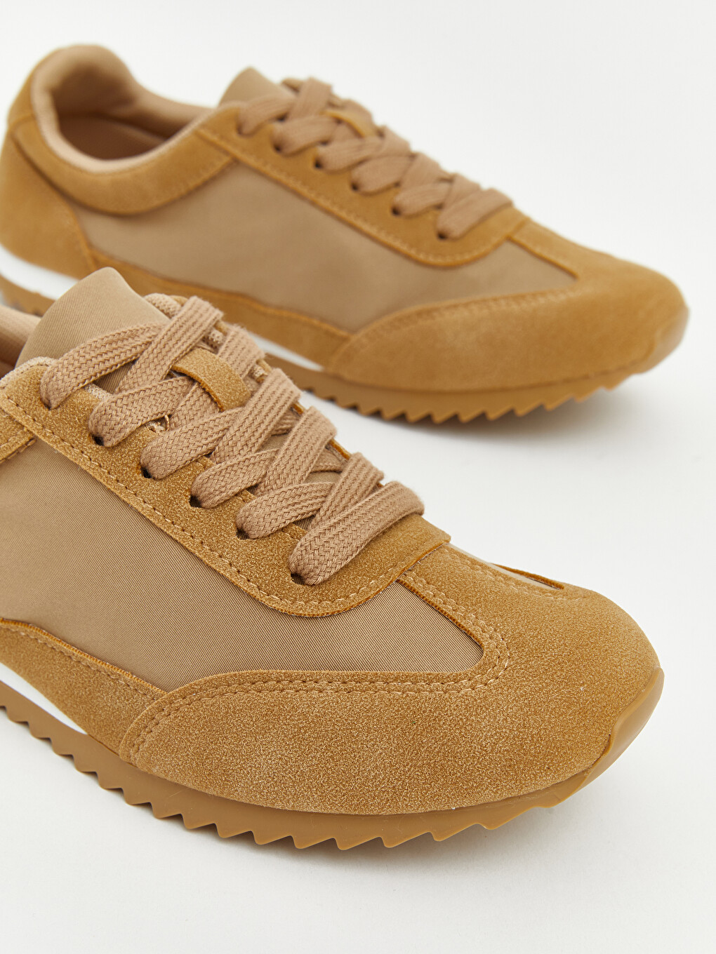 Faux Suede Women's Sneakers-2