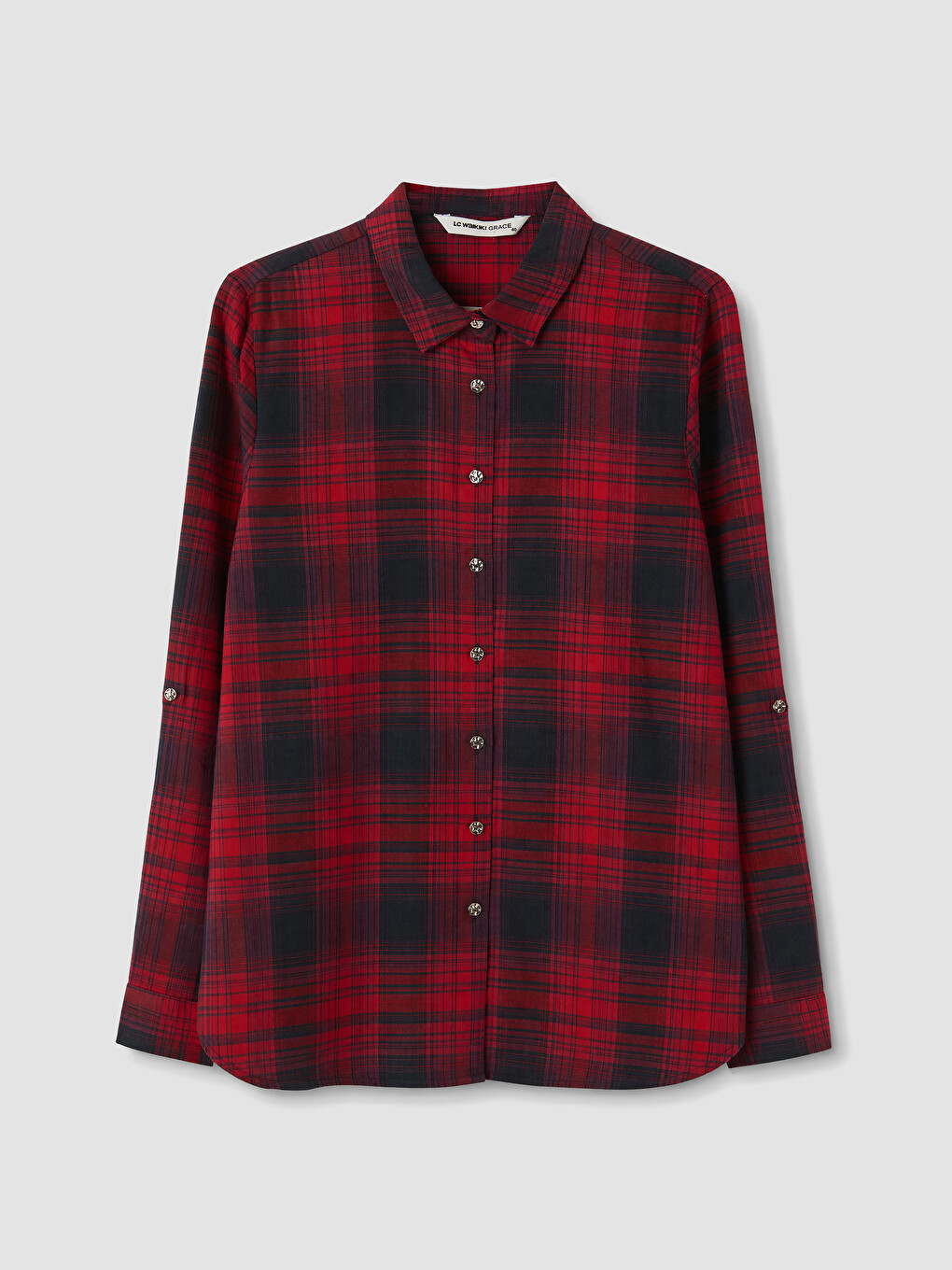 Plaid Women's Lumberjack Shirt-4