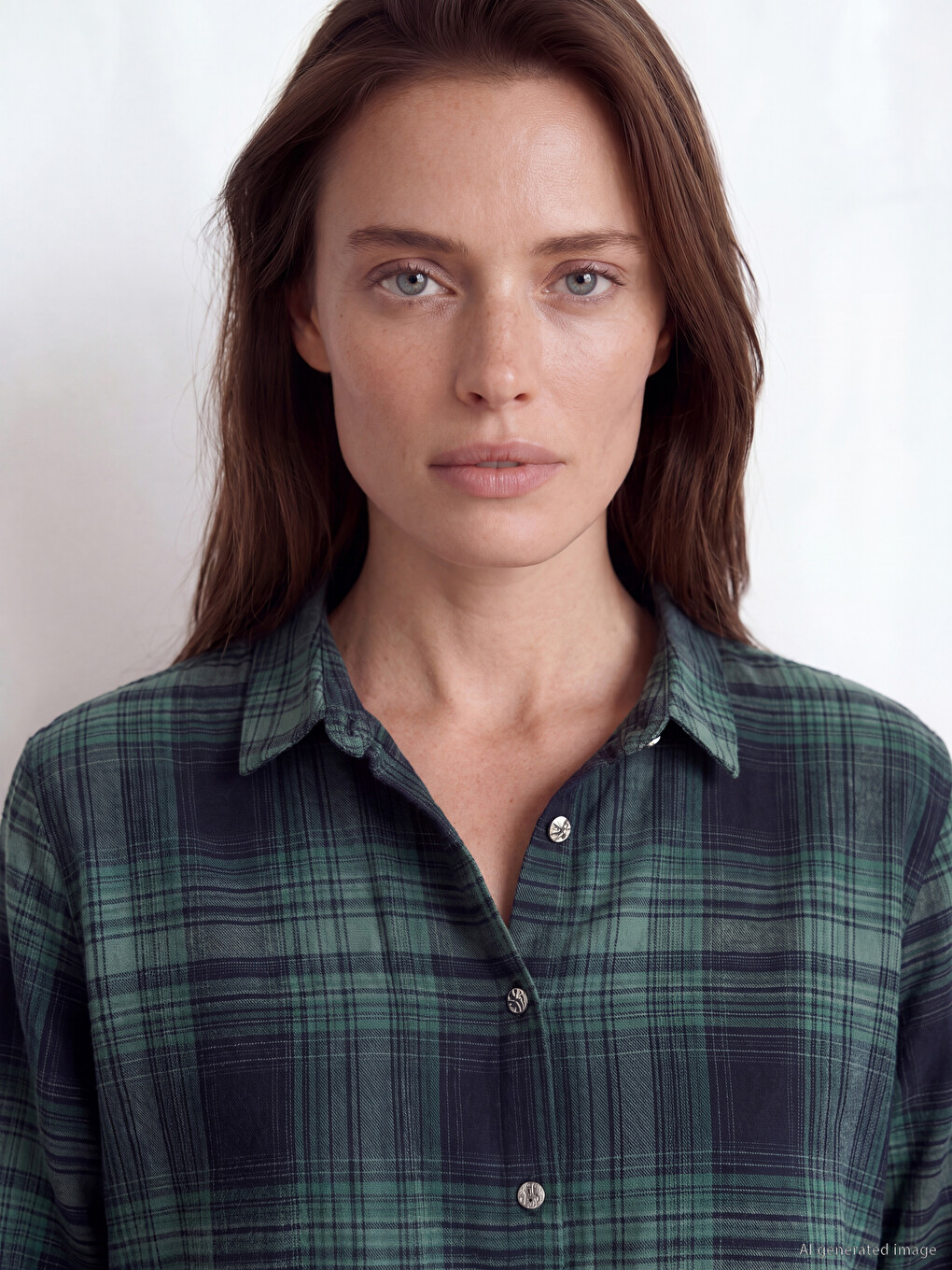 Plaid Women's Lumberjack Shirt-2