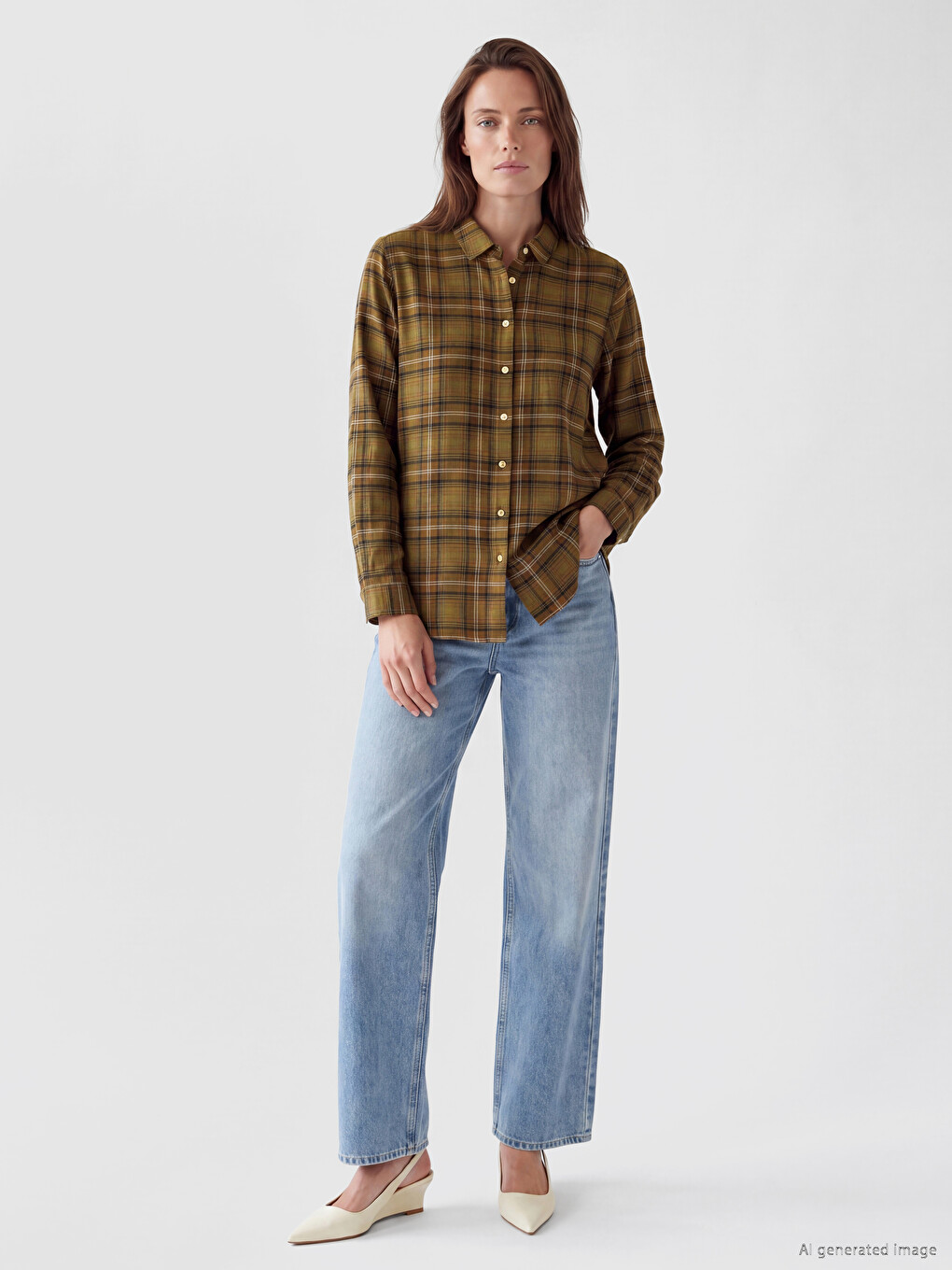 Plaid Women's Lumberjack Shirt-1