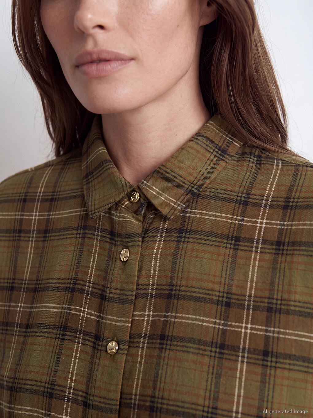 Plaid Women's Lumberjack Shirt-2