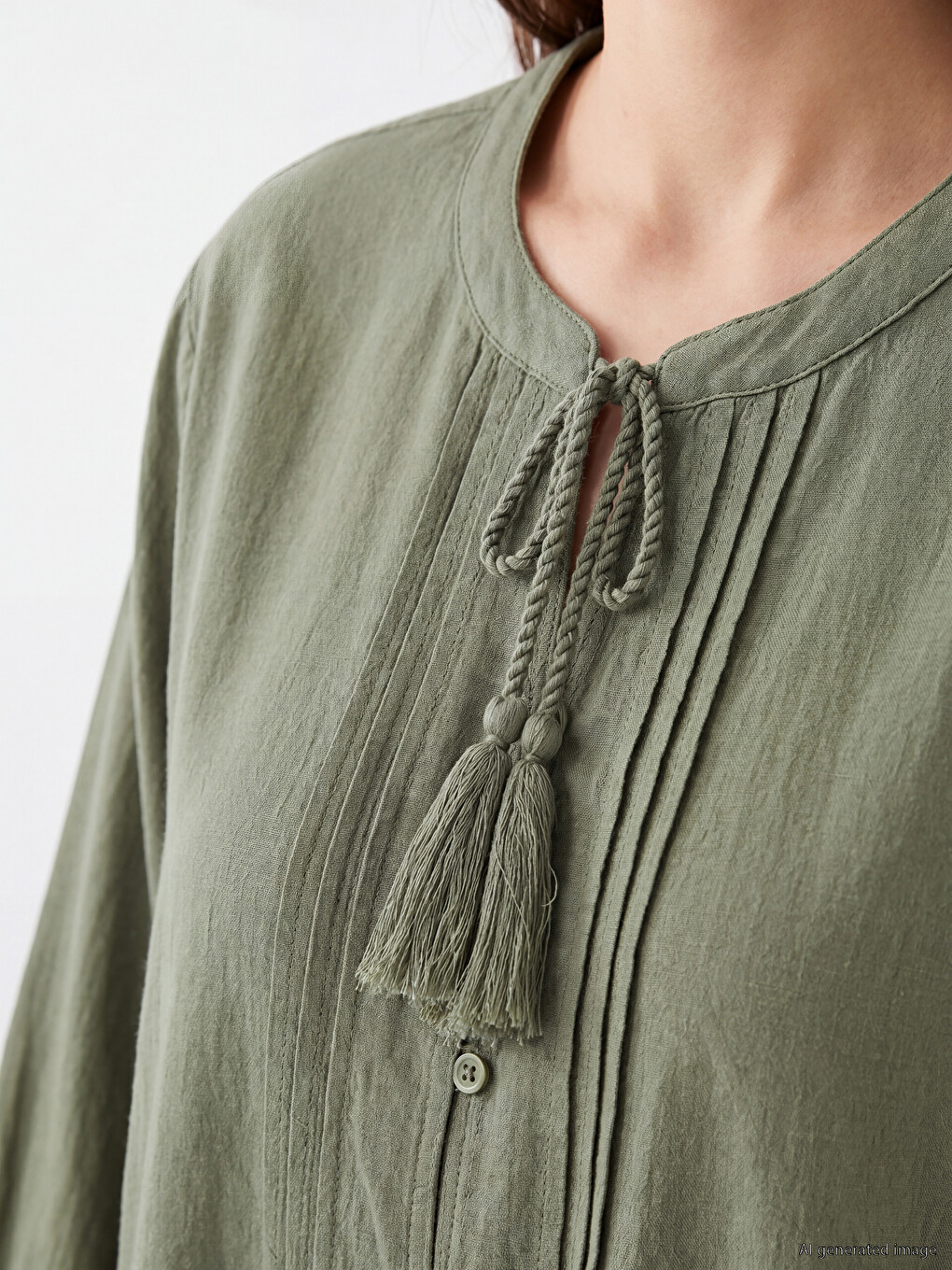Woman Khaki Shirt-2