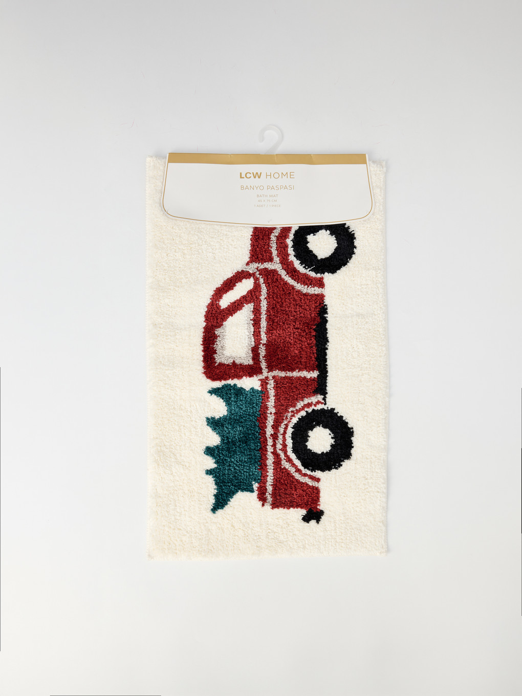 Patterned Bath Mat 45x75 Cm-2