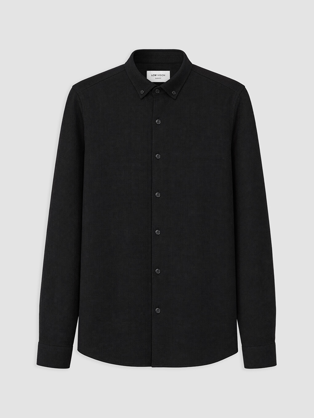 Slim Fit Men's Textured Shirt