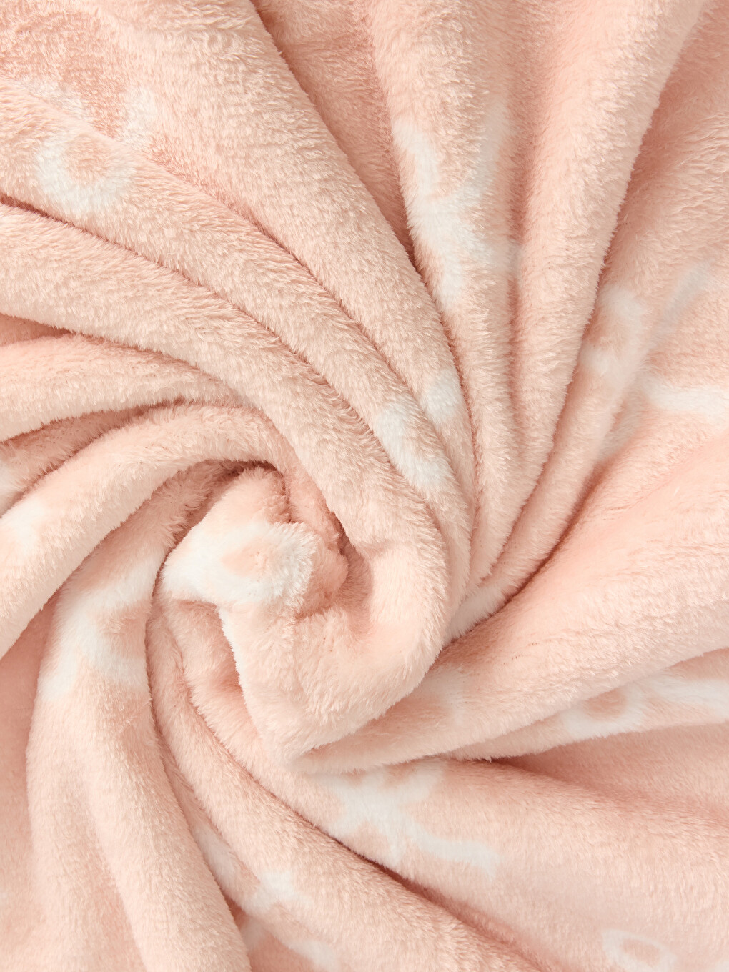 Pembe Çift Kişilik Battaniye 200x220 Cm-1