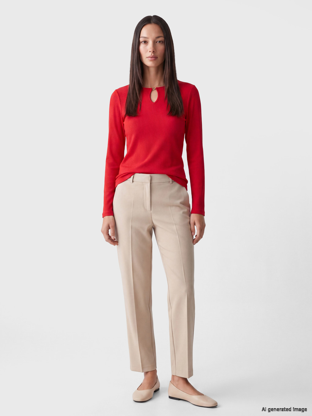 Crew Neck Women's Body-1