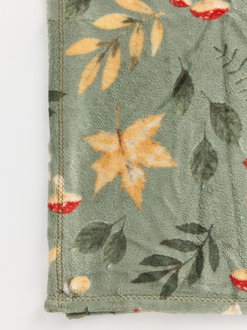 Flower Patterned Single Blanket 150x220 Cm-1
