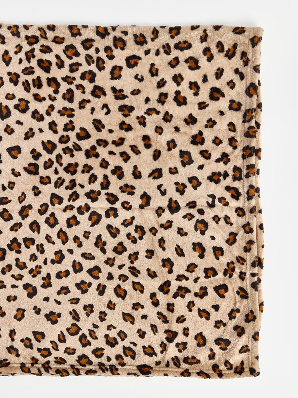 Karışık Leopar Desenli Tv Battaniyesi 100x150 Cm-3