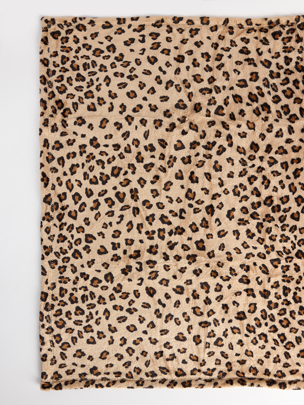 Karışık Leopar Desenli Tv Battaniyesi 100x150 Cm-1