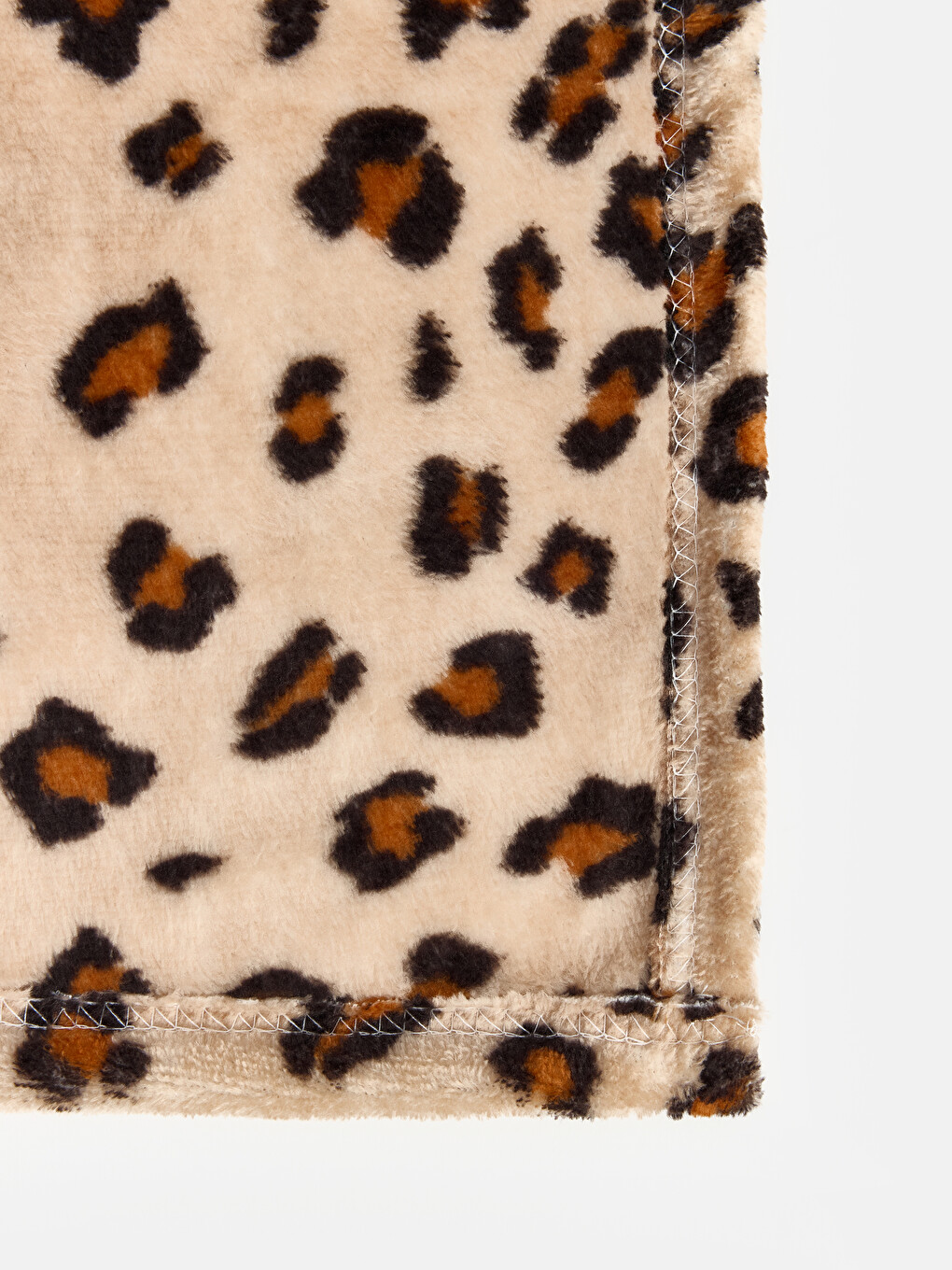 Karışık Leopar Desenli Çift Kişilik Battaniye-5