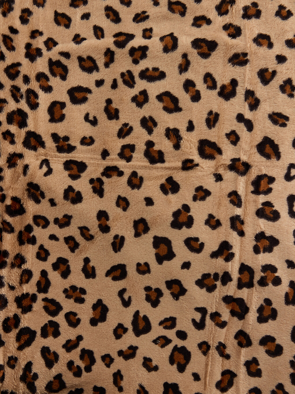 Leopard Patterned Double Person Blanket-2