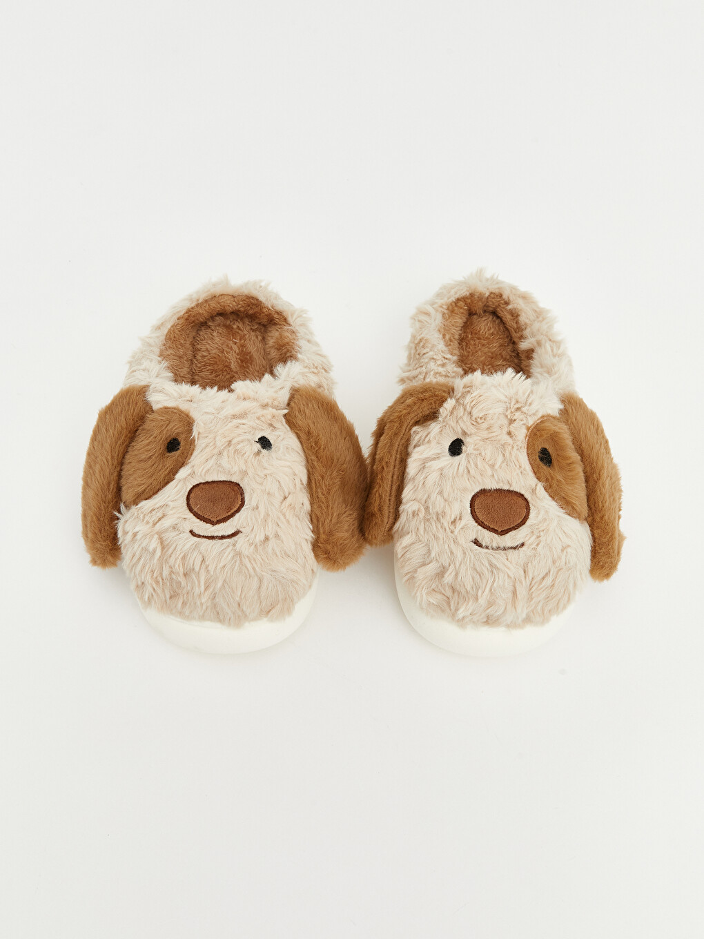 Woman Beige Home Slippers-2