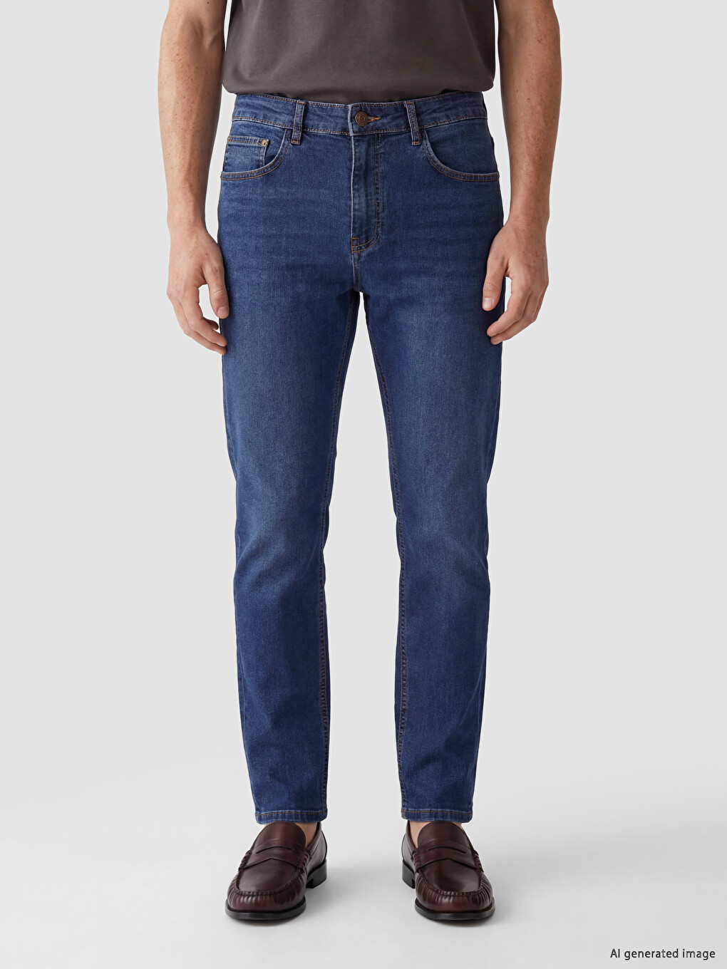 Man Indigo Jeans-1