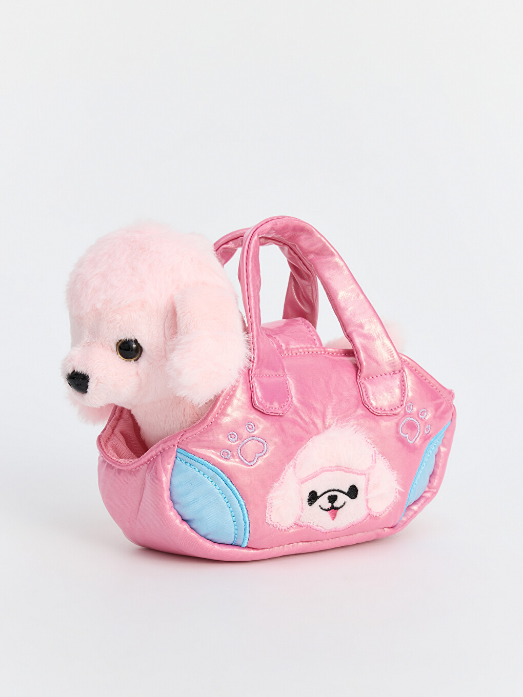 Toy Plush Dog And Its Bag-1