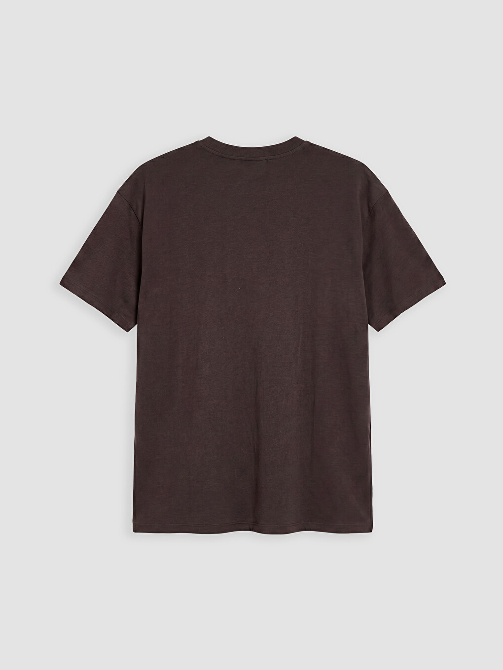 Femër Ngjyre Kafe T-shirt-5