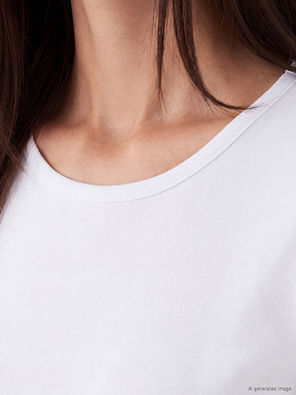 Femër E Bardhe T-shirt-2