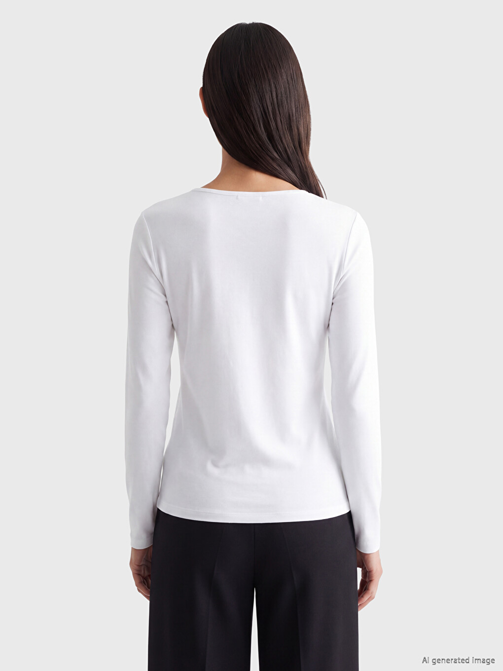 Femër E Bardhe T-shirt-3
