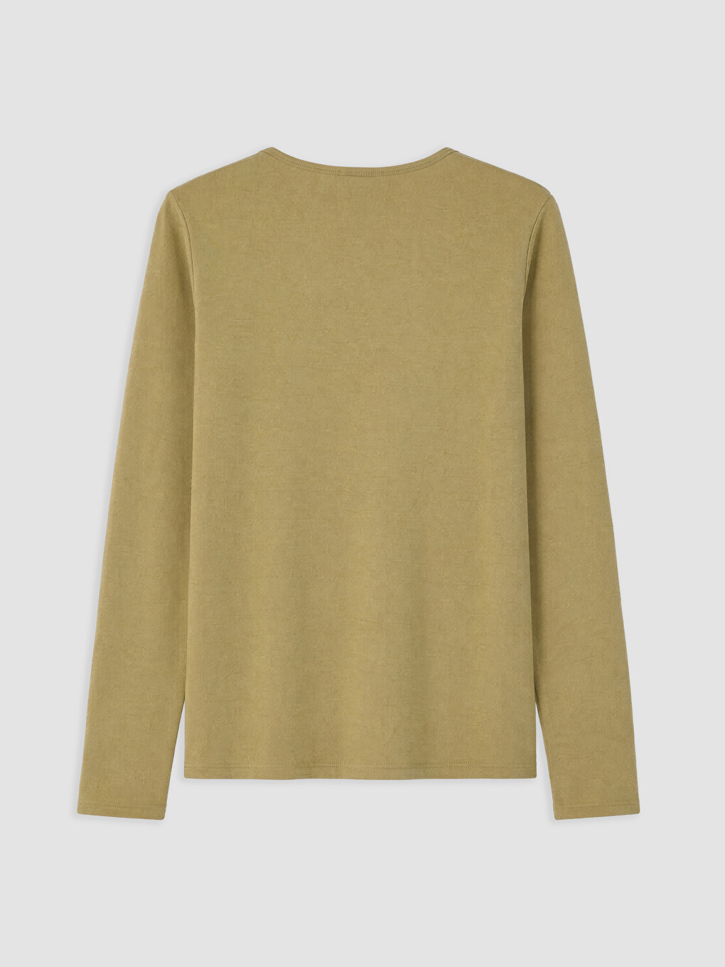 Crew Neck Long Sleeve Slim Fit Women's Body-1