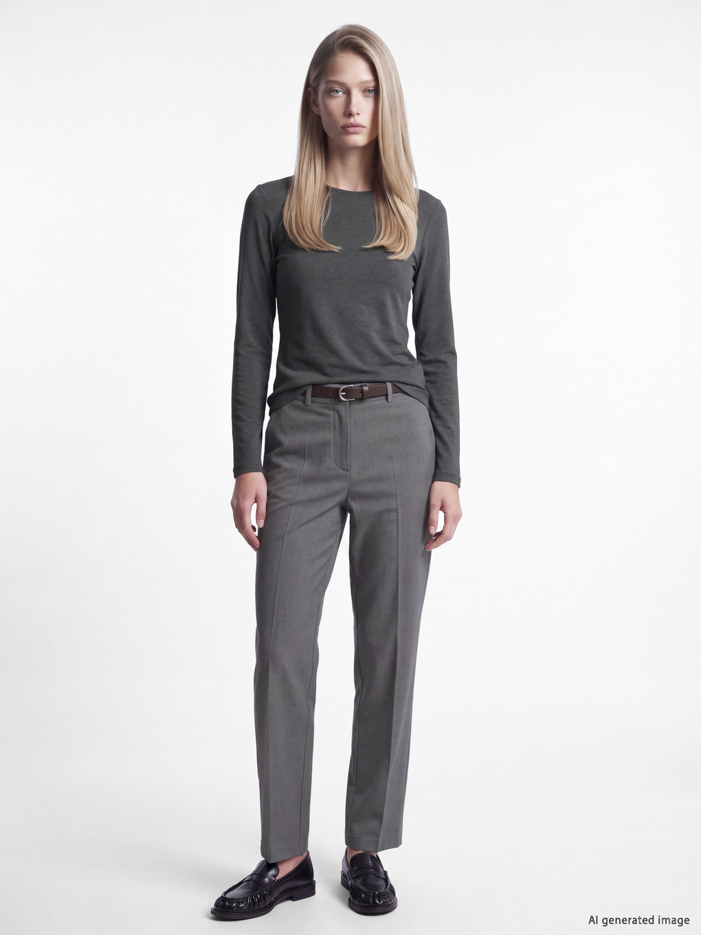 Crew Neck Women's Body-1