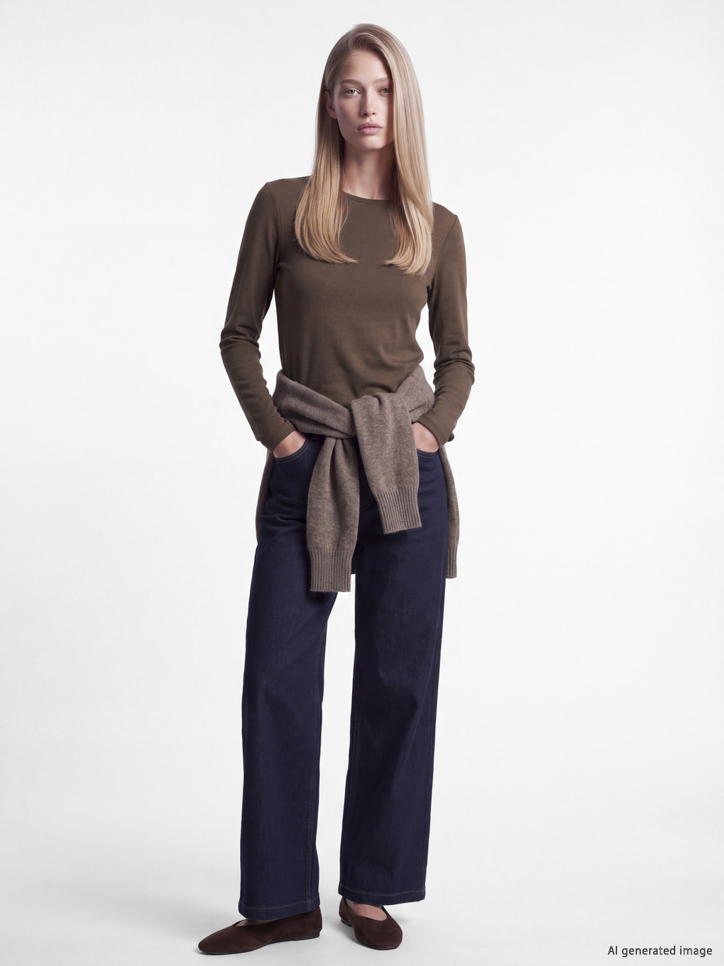 Crew Neck Women's Body-1