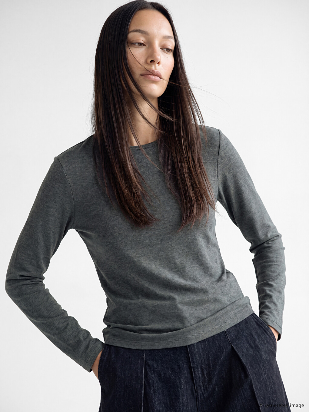 Crew Neck Women's Body