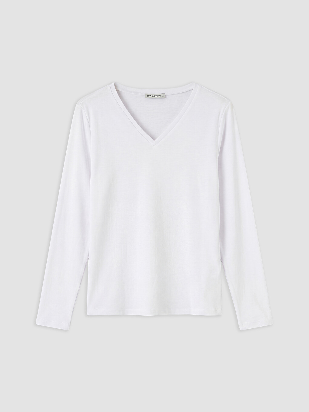 V Neck %100 Cotton Women's Body-4