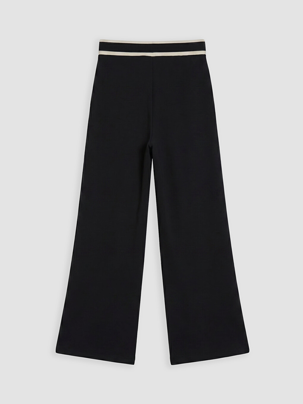 Wide Leg Regular Fit Women's Trousers-5
